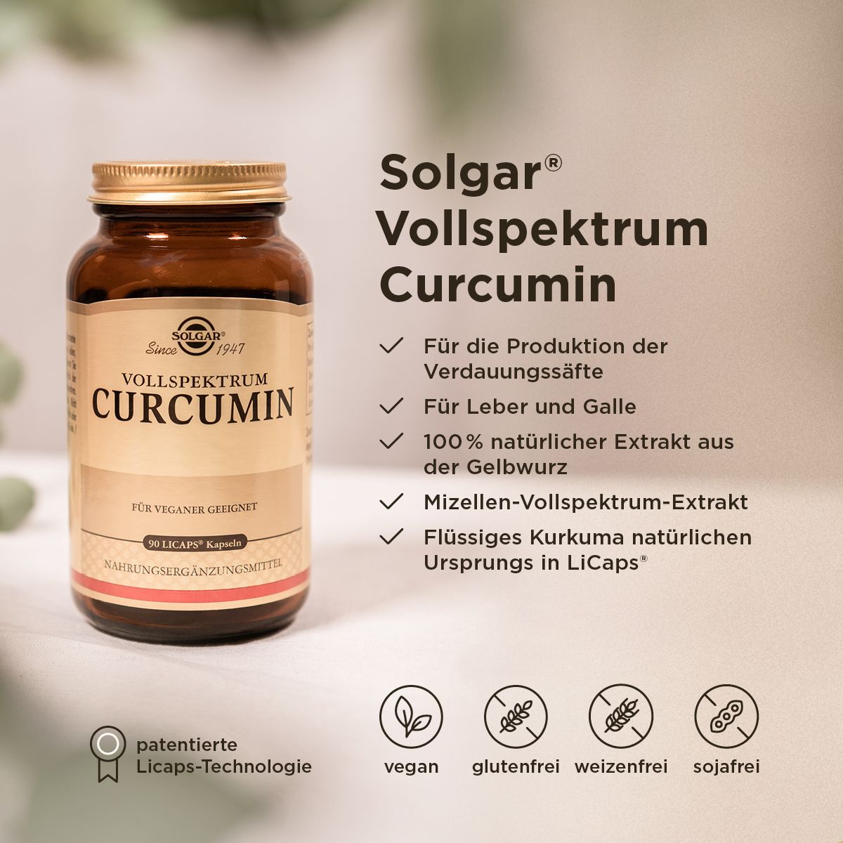 SOLGAR® Vollspektrum Curcumin