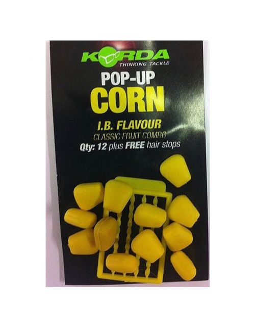 Korda Pop-Up Corn - Aas - 12 stuks I.B. Yellow