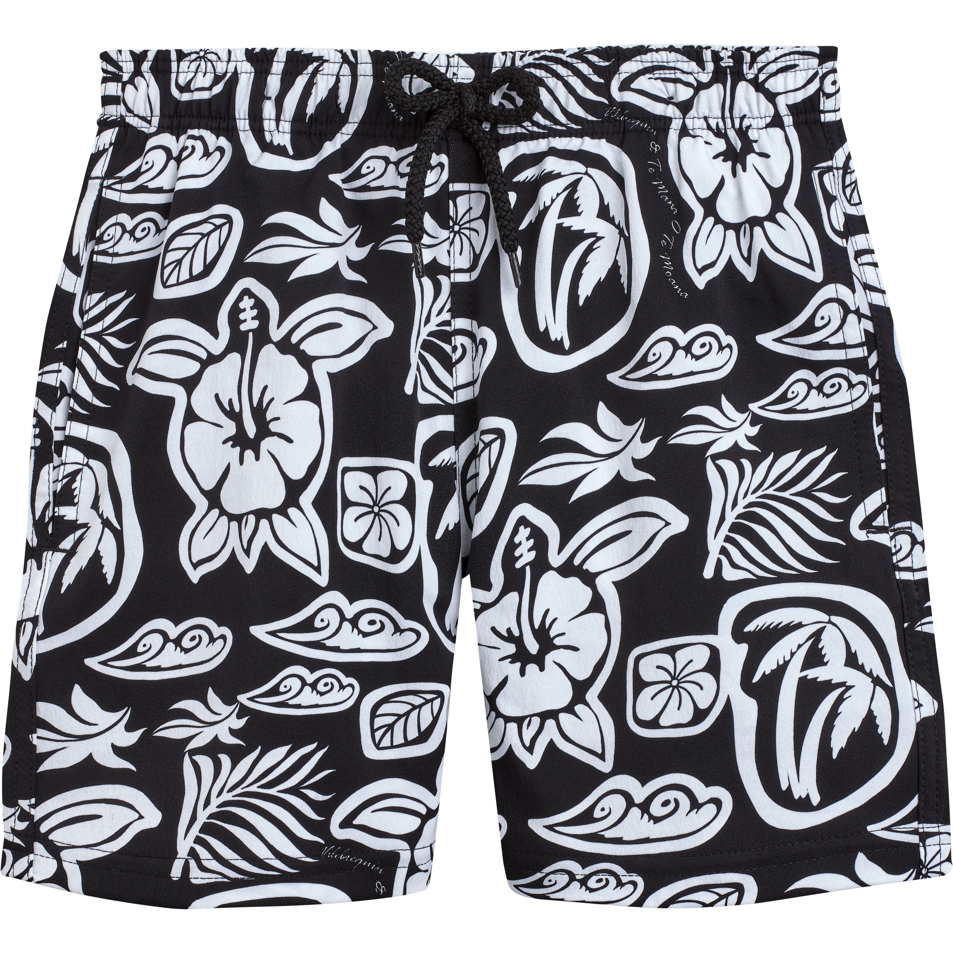 Maillot de Bain Garçon Stretch Tahiti Turtles