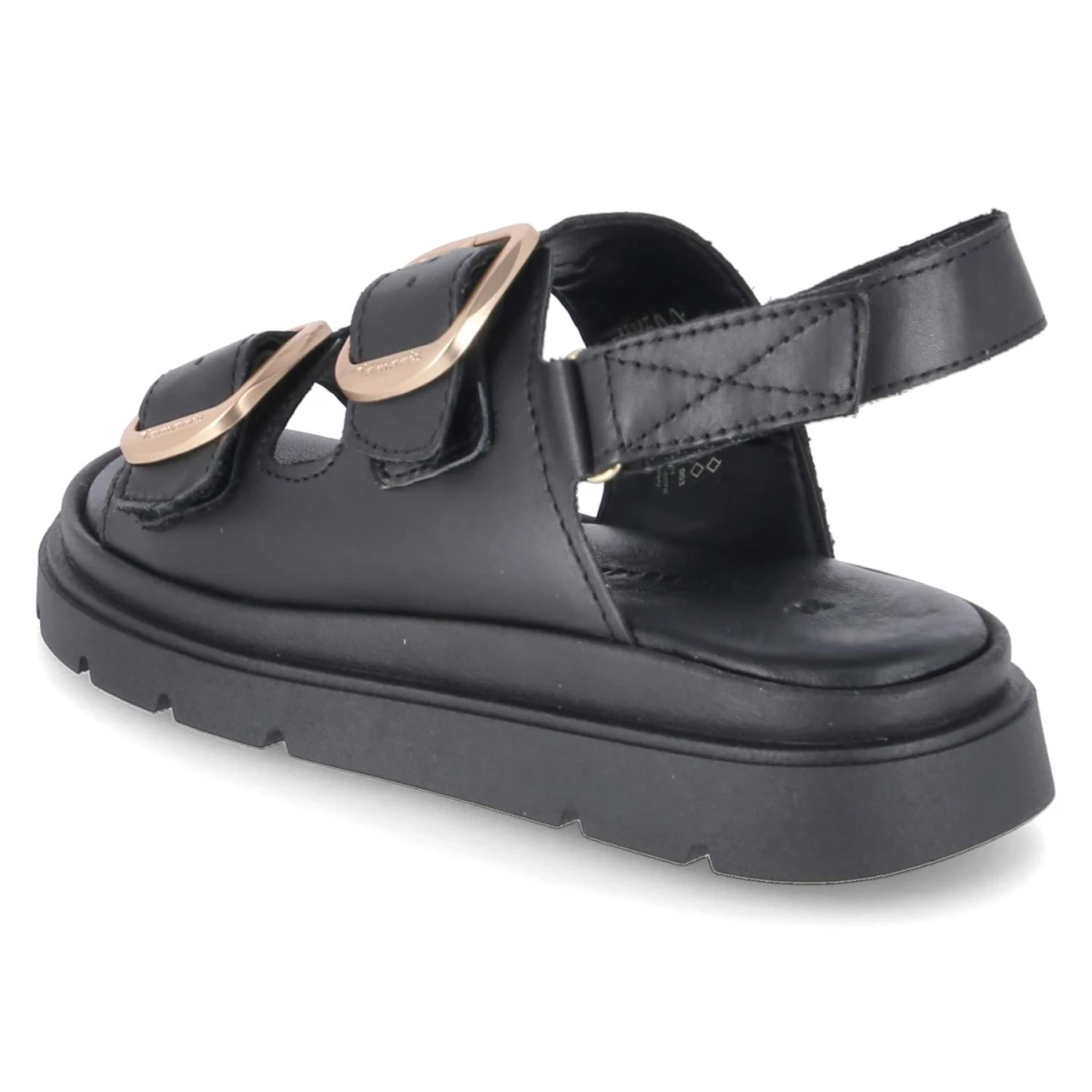TamarisSandalen - BLACK LEATHER