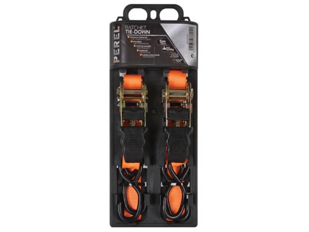 Toolland ARAT2552 spanbandset met ratel - 5 meter