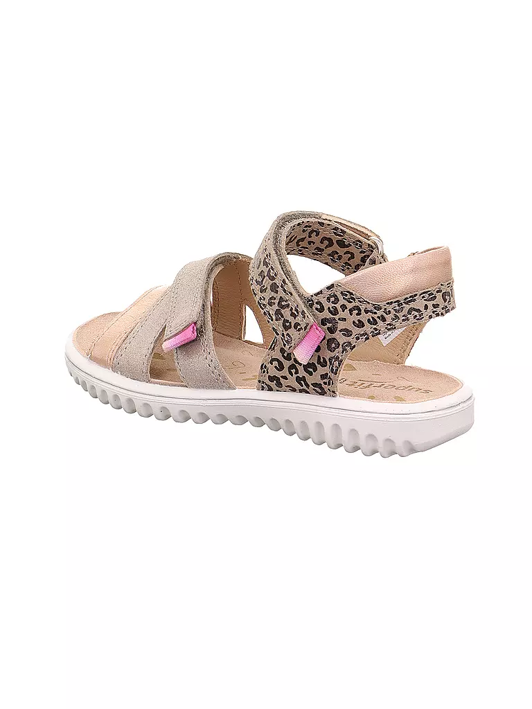 SUPERFIT Mädchen Sandalen SPARKLE beige