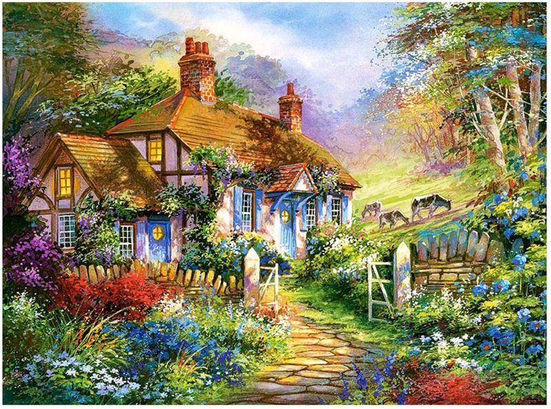 Castorland - Forrest Cottage - Puzzel - 3000 Stukjes - Afmeting 92x68cm