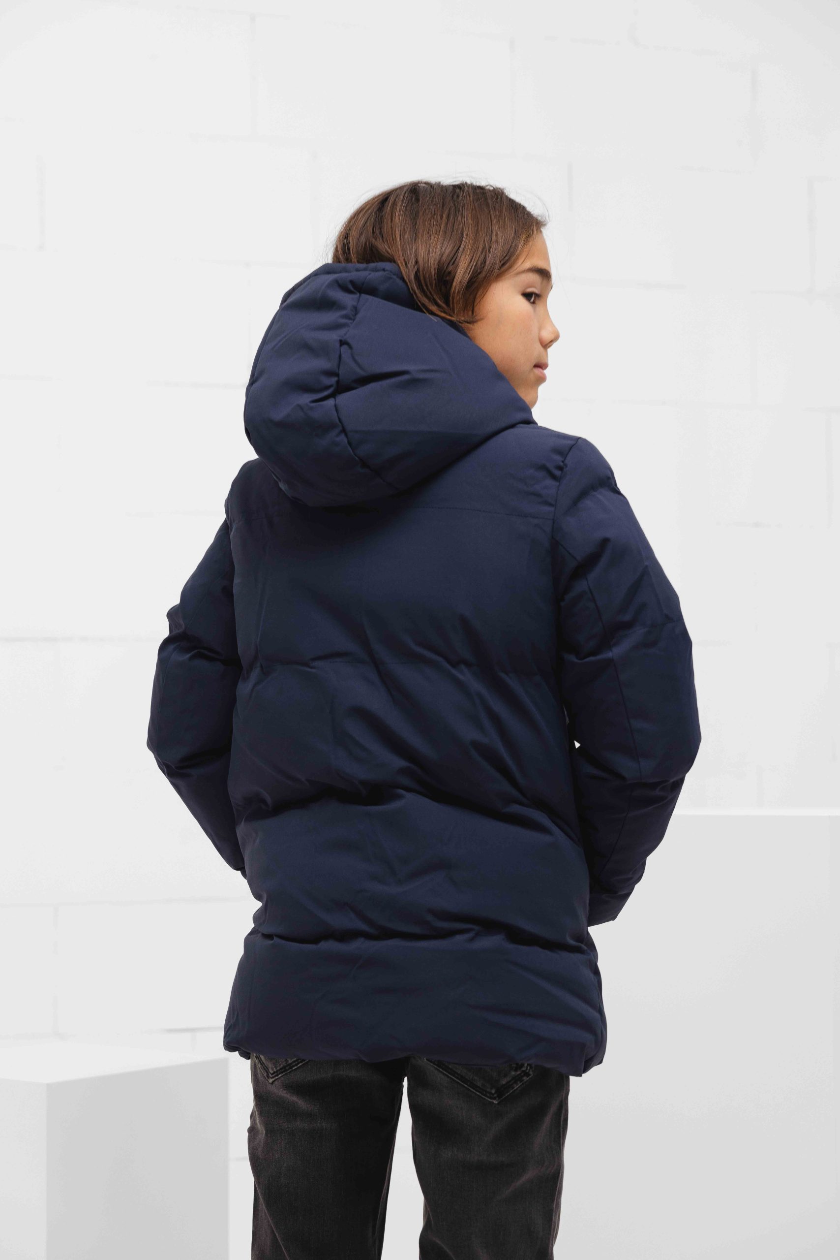 Vingino Thard Jas Kids Donkerblauw