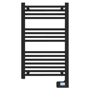 Sanivesk design radiator Lima elektrisch zwart 80 x 50 cm