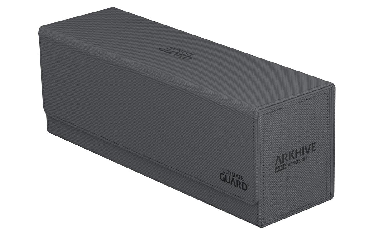 Kartenbox XenoSkin Arkhive Monocolor 400+ GrauHochwertige Box für Sammelkarten in Standardgrösse