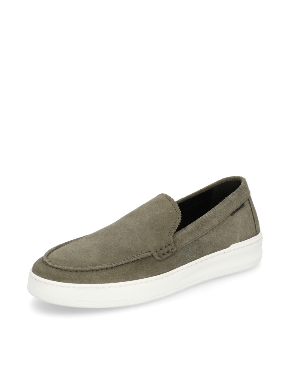 Veloursleder Slipper