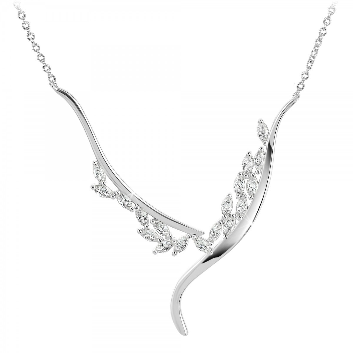 Collier SC Crystal orné de Zirconium