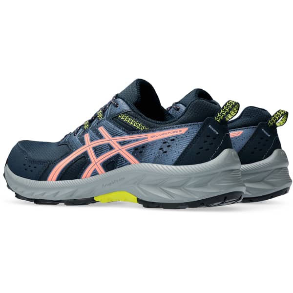 Chaussure trail ASICS GEL-VENTURE 9 W FRENCH BLUE/SUN CORAL