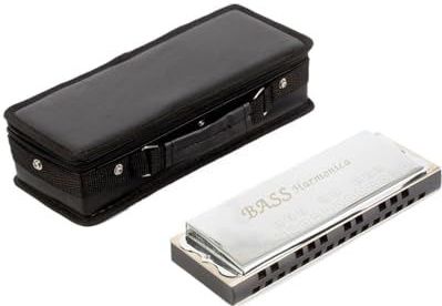 Mondharmonica - Bas - Voor Volwassenen - Rijk Geluid - Compact en Stijlvol