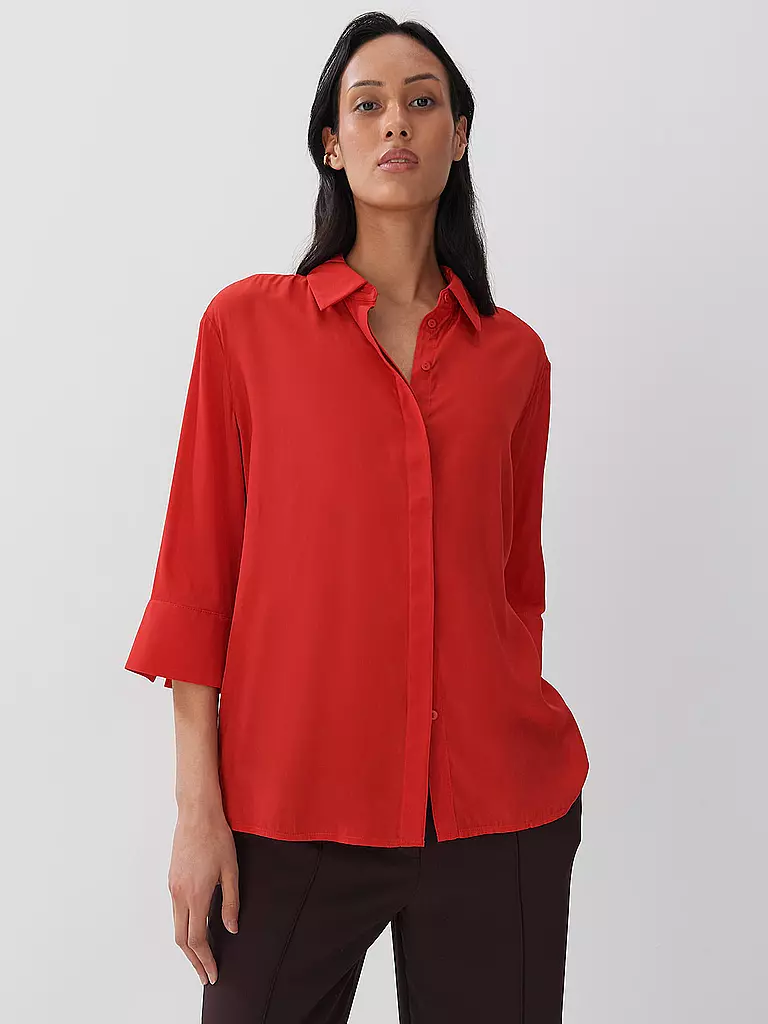 SOMEDAY Bluse ZISANJA rot
