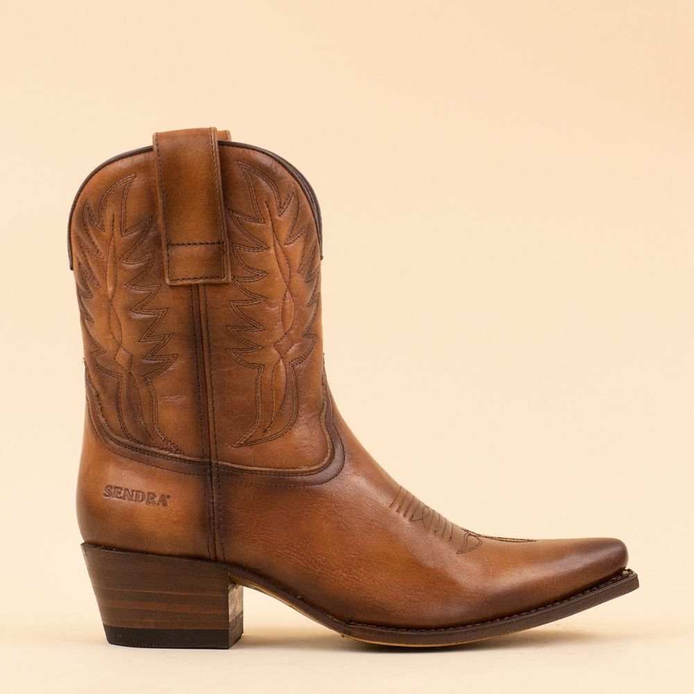 Sendra cowboyboots 18651 Olimpia Mogano