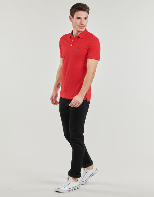 Jack & Jones - JJEPAULOS POLO SS - Rouge