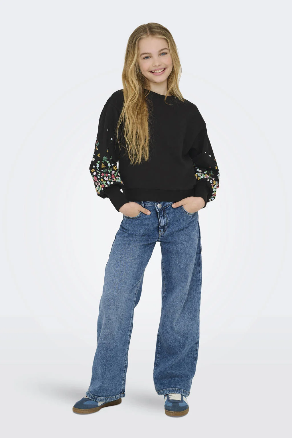 KIDS ONLY GIRL sweater zwart