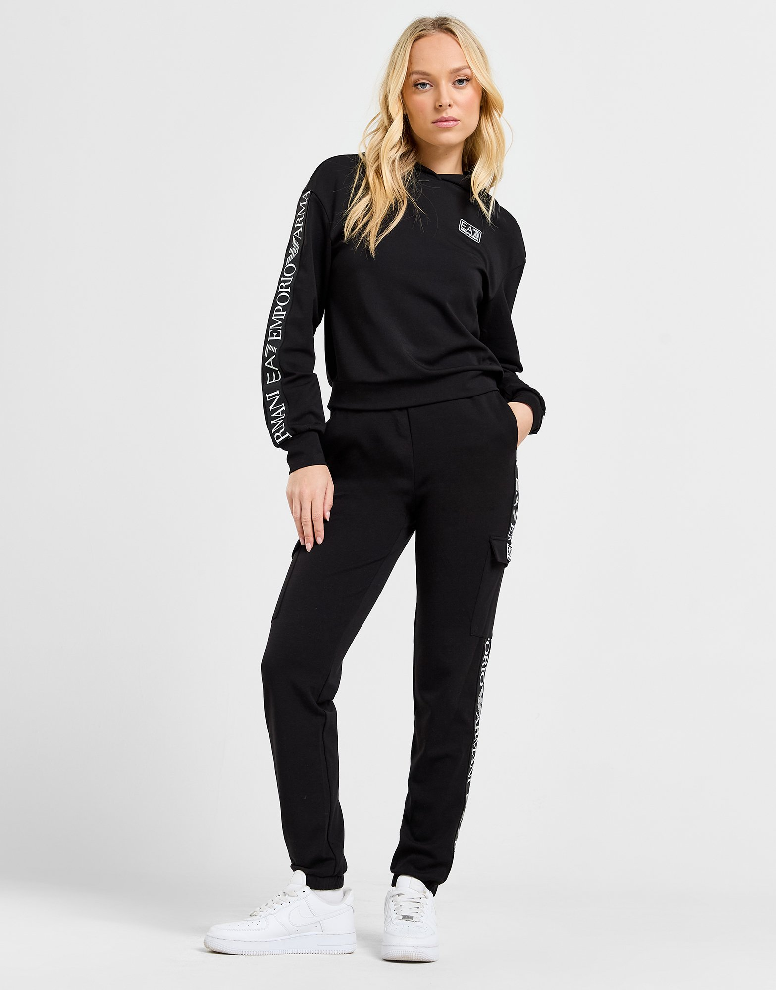 Emporio Armani EA7 Sweat à Capuche Ventus Femme