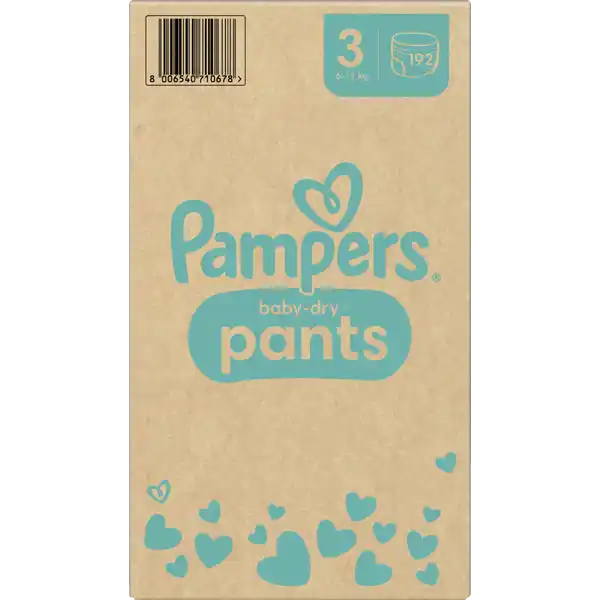 Baby Dry Pants Gr. 3 (6-11kg) Monatsbox