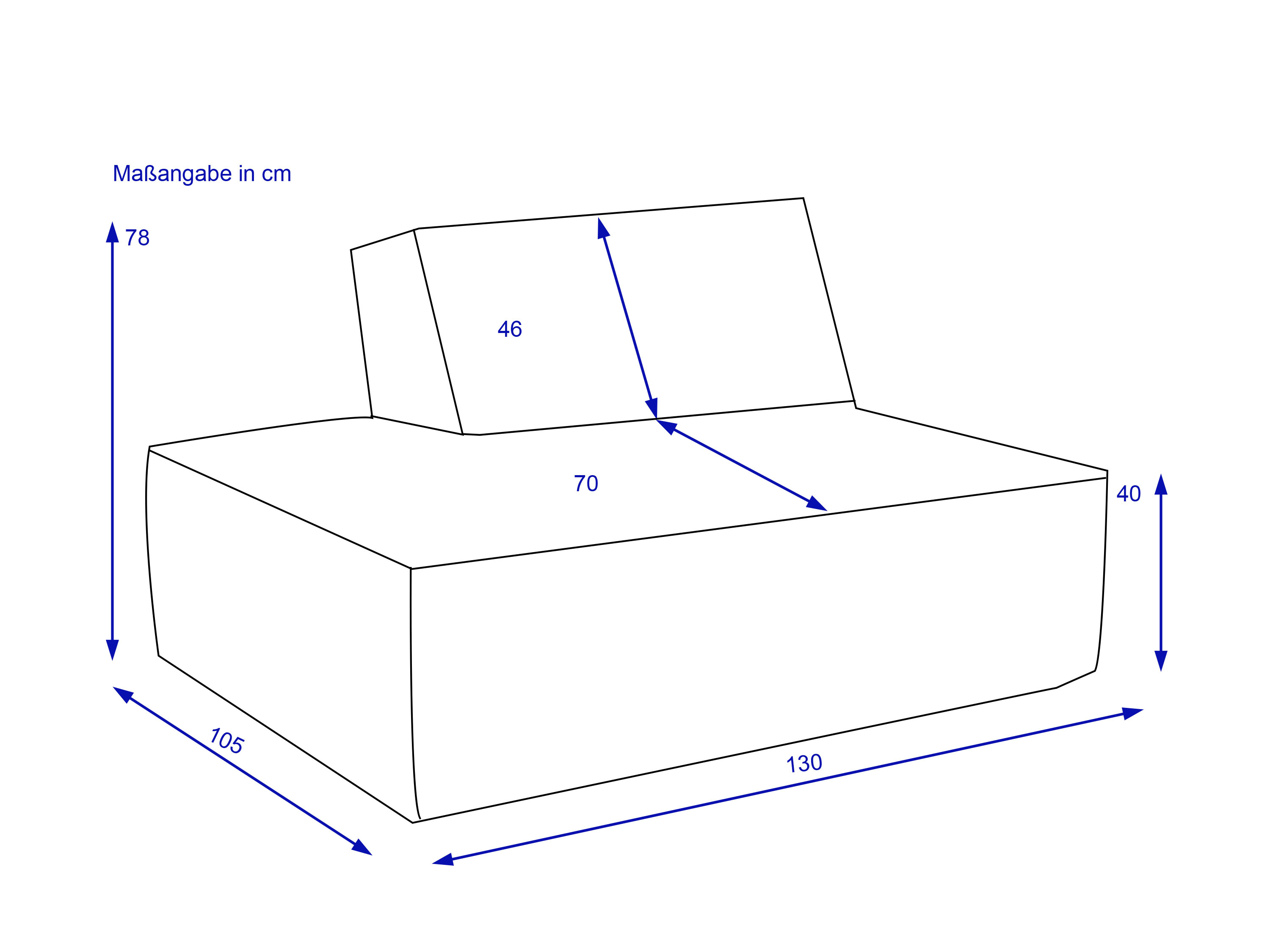 Sofaelement SANSIBAR RANTUM natur