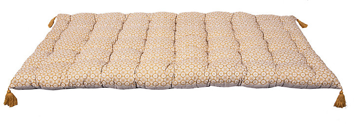 Coussin de banc Native Deco&Co jaune L.120 x l.60 cm