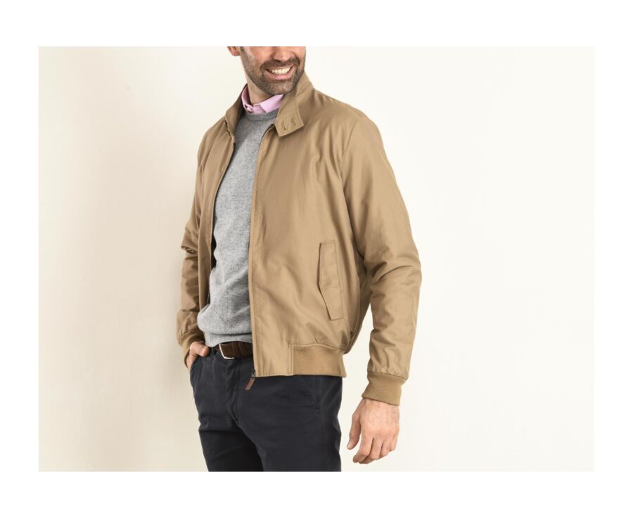 Blouson homme mi-saison Beige Foncé - ERLAND