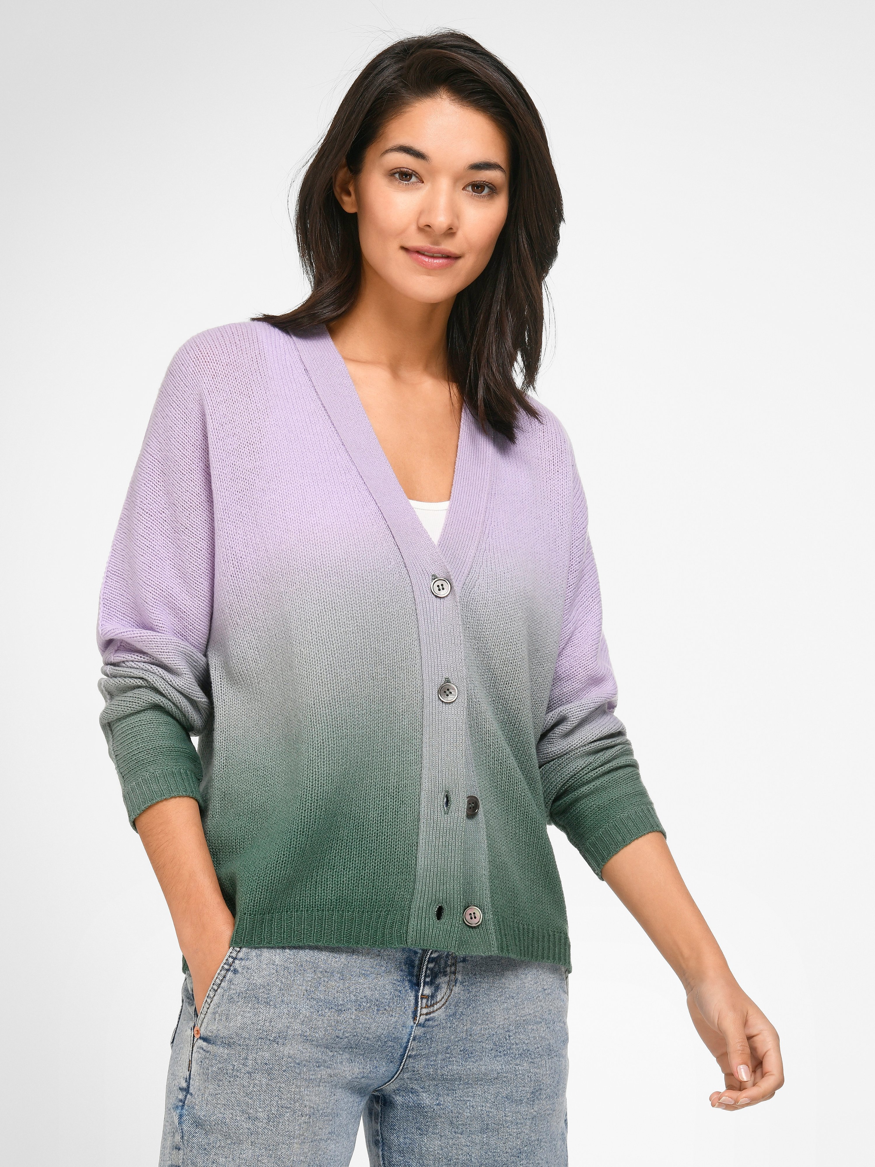 Strickjacke aus 100% Premium-Kaschmir