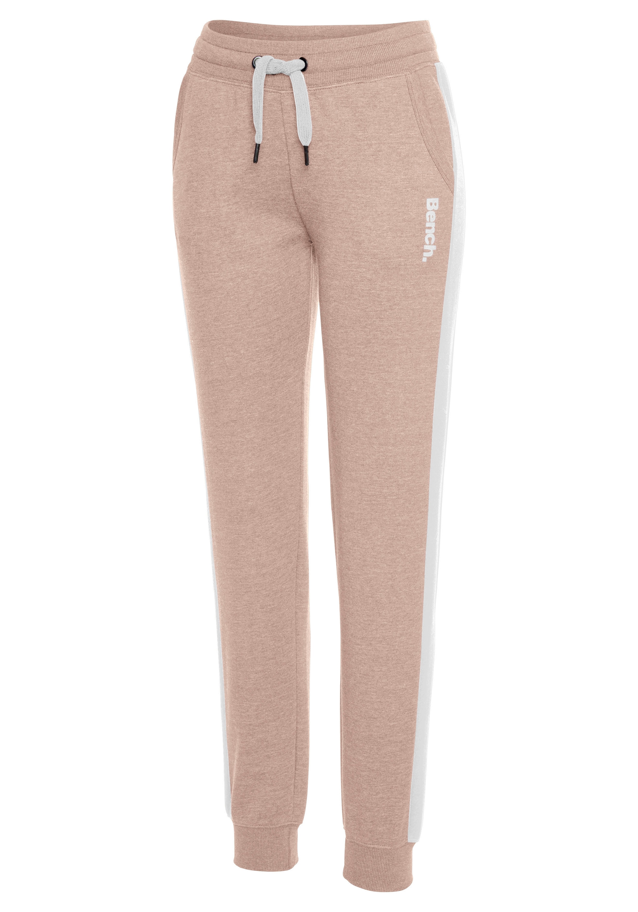 Bench. Loungewear Sweathose  mit Seitenstreifen und schmalem Bein