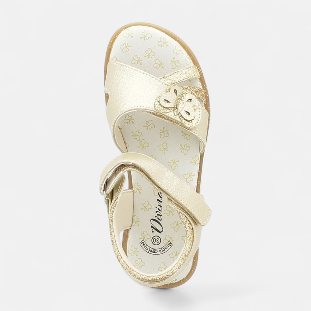 Nu-pieds Fille or