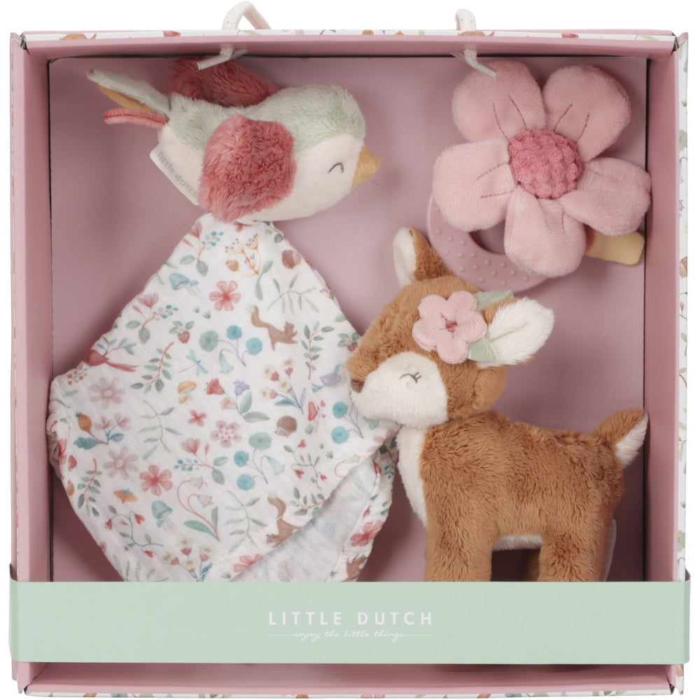 Køb Little Dutch Fairy Garden Pink Baby Shower Gaveæske