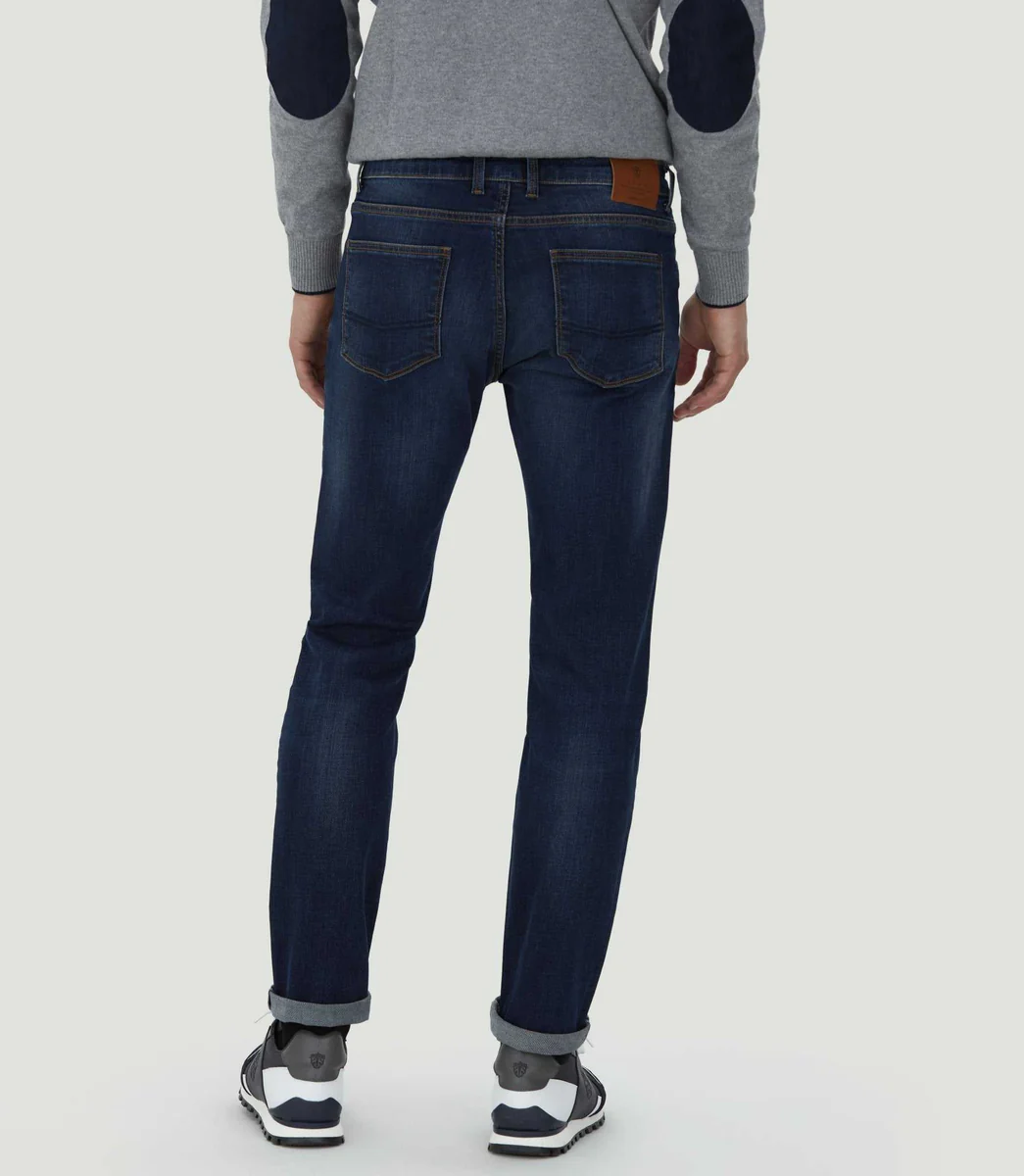 Jean stretch bleu moyen 