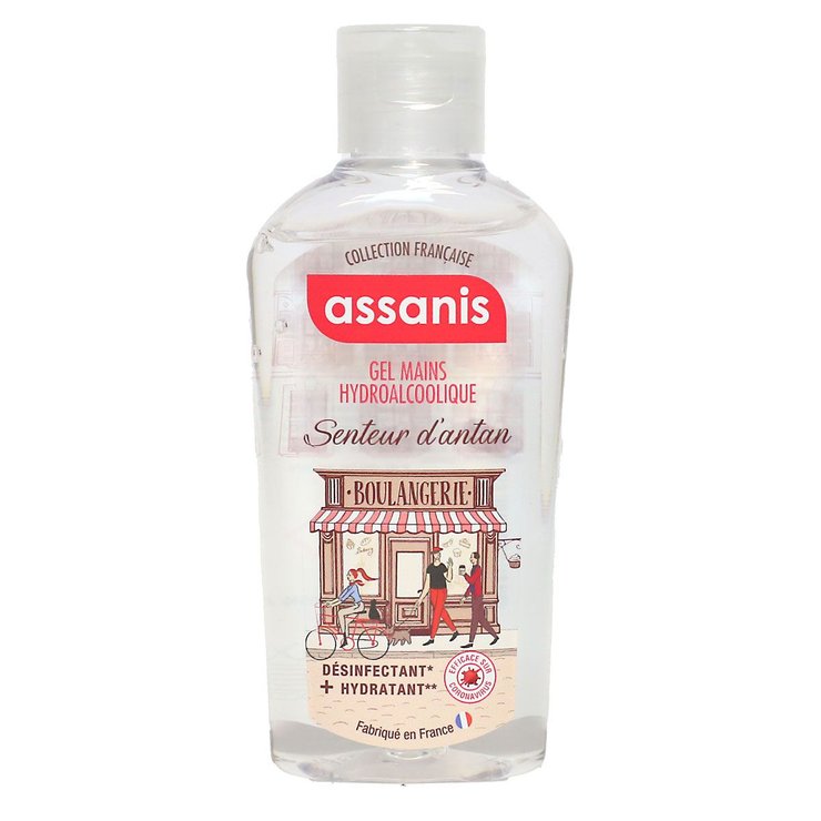 Gel mains hydroalcoolique senteur d'antan collection française 80ml