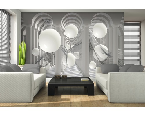 Vliesbehang 3048 VEXXL Zuilen 3-delige set 312 x 219 cm