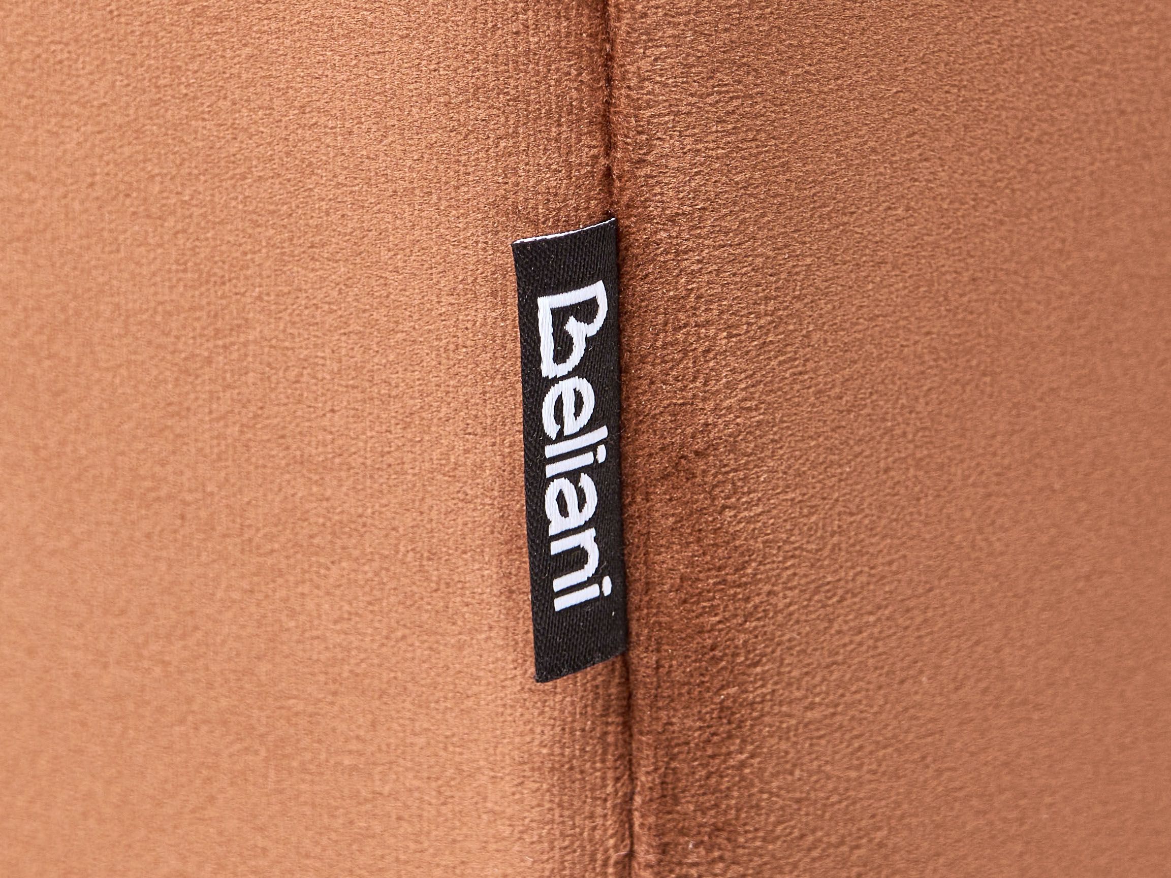 Bankenset 4-zits CHESTERFIELD Fluweel Goudbruin
