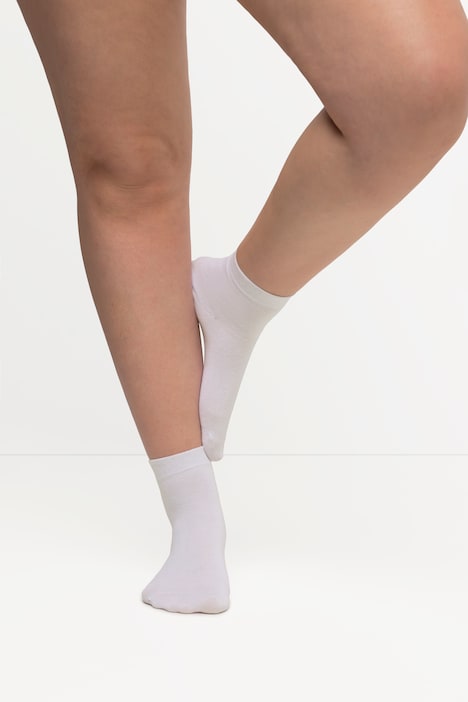 Socken, Bienen-Stickerei, kurzer Schaft