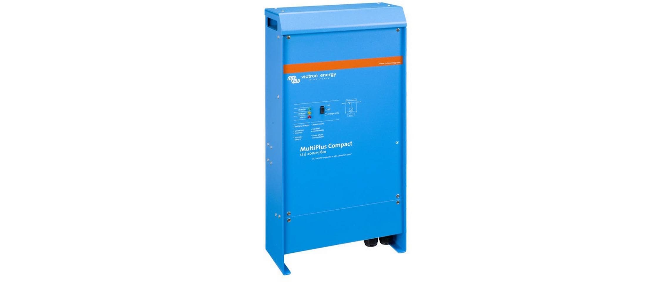 Wechselrichter MultiPlus C 12/2000/80-30 12 V 2000 VA 80A<br>Wechselrichter mit 93% Wirkungsgrad
