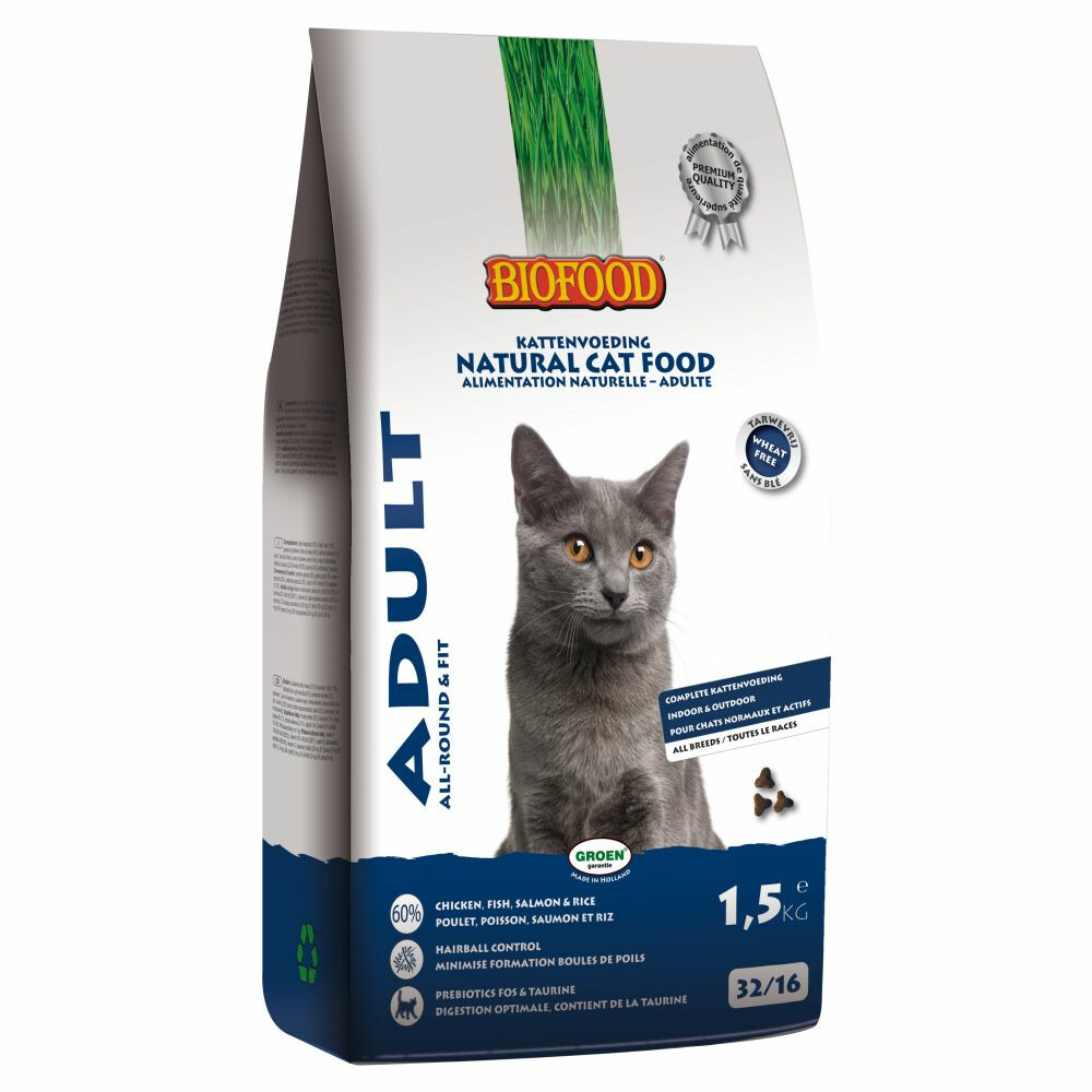 BF Petfood Kattenvoer Adult Tarwevrij1,5 kg