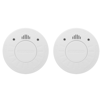 Smartwares Optische Rookmelder RM520 Inclusief 10 jaar lithium batterij 2-pack