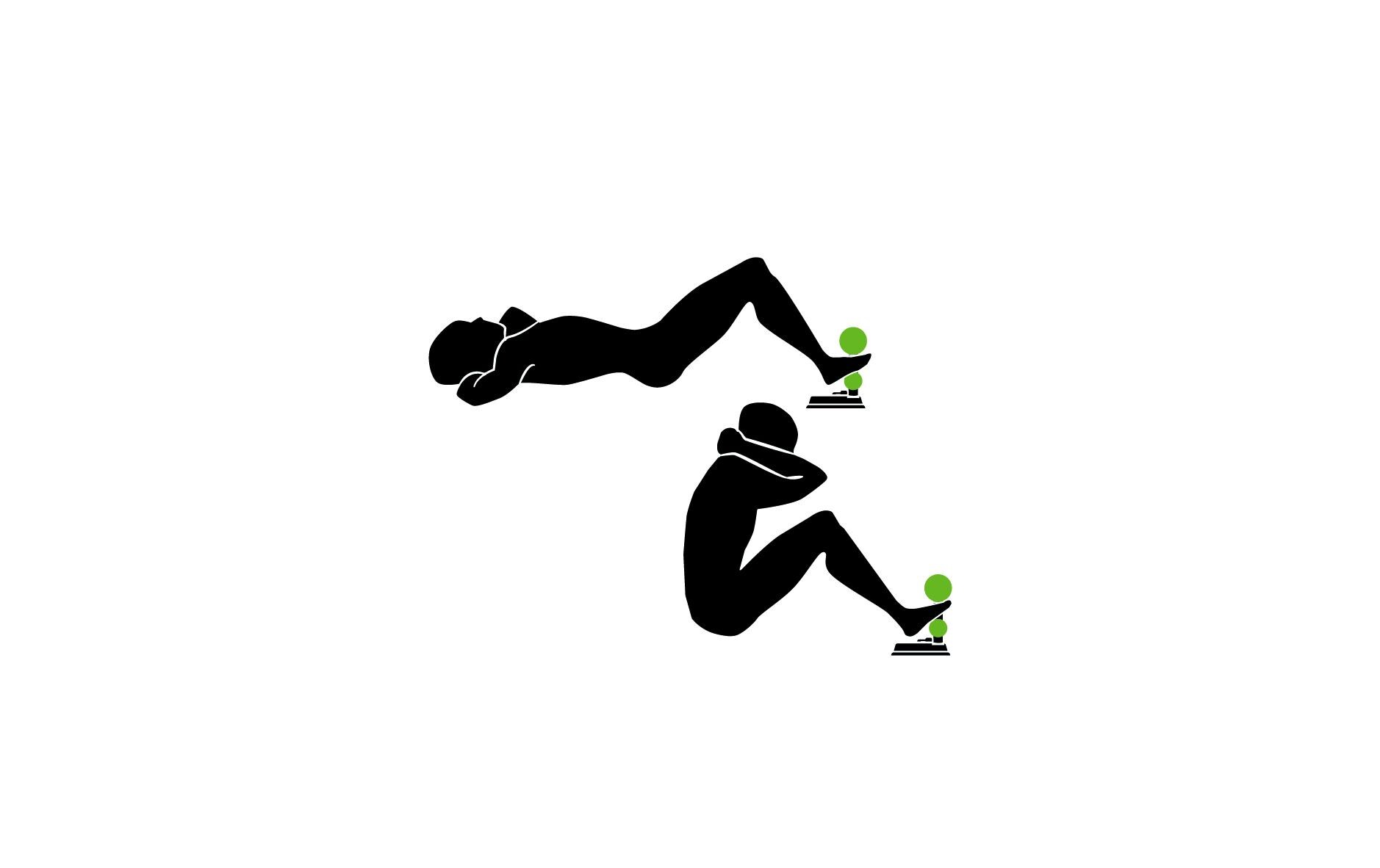 Bauchtrainer Fitness Sit-Up TrainerBauchmuskeltrainer