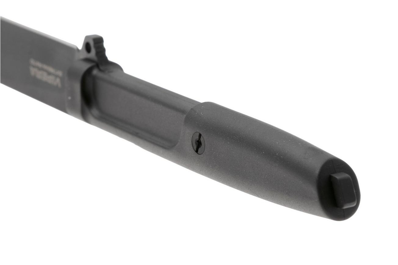 Extrema Ratio Vipera 04.1000.0484/M3/BLK/BLK, Black M390, Black Forprene vaststaand mes