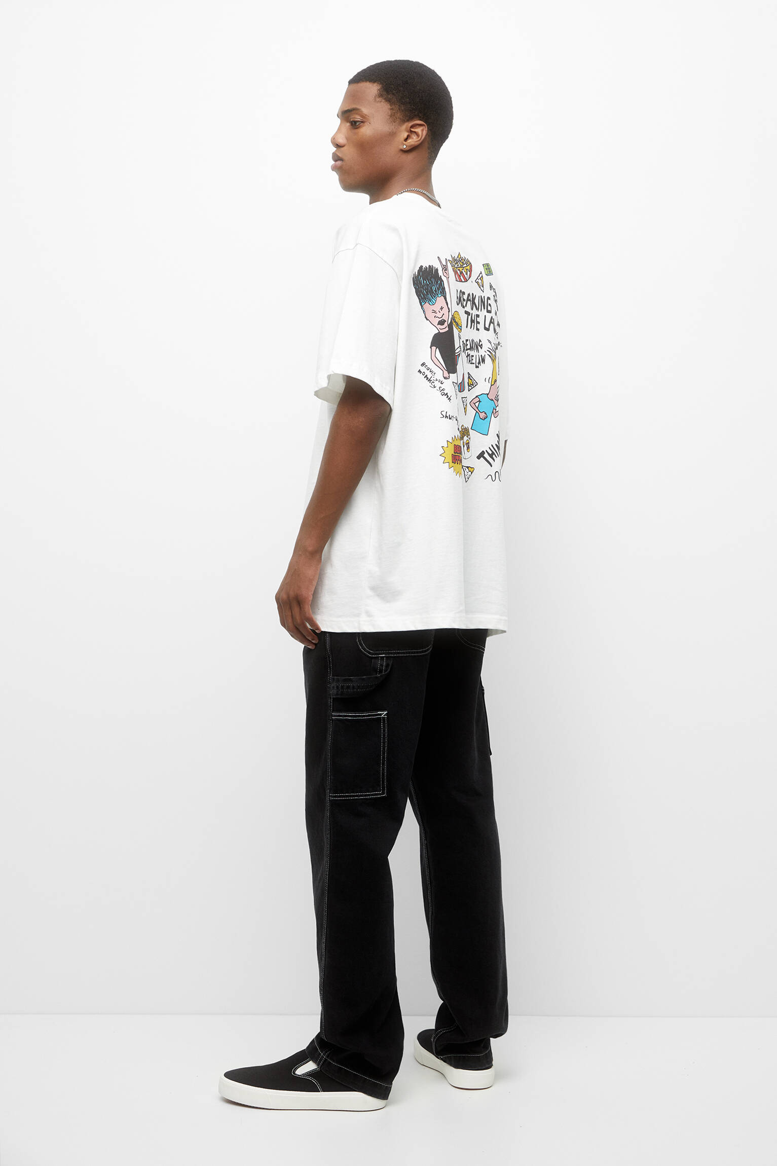CAMISETA BEAVIS AND BUTT-HEAD - OFF WHITE