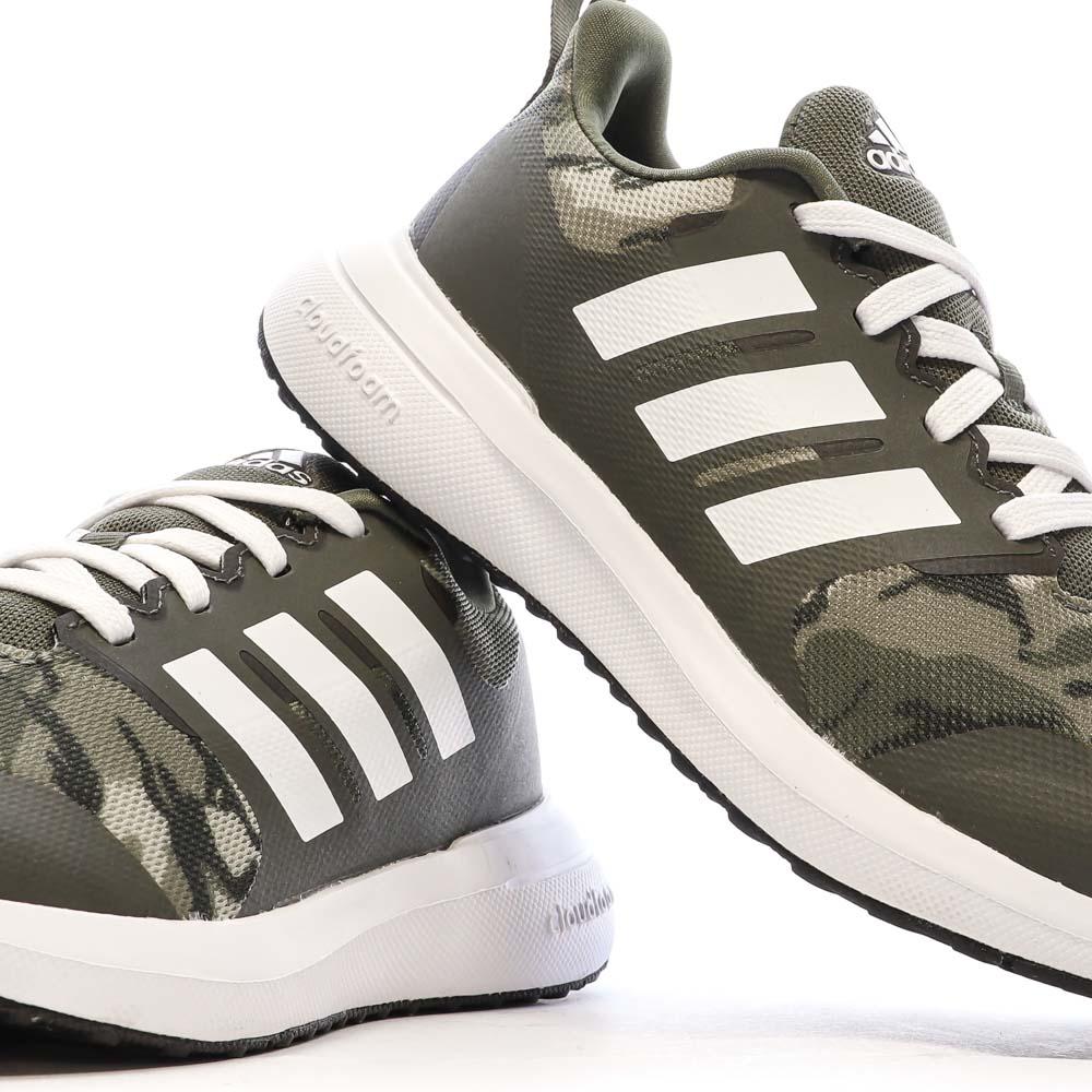 Adidas Baskets Kaki Garçon Adidas Fortarun 2.0