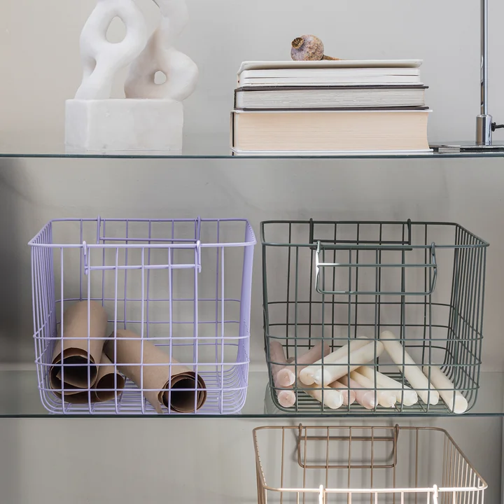 Mette Ditmer - Store-It Aufbewahrungskorb, S, chrom