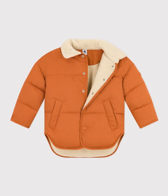 Veste courte doublée en sherpa enfant garçon/fille