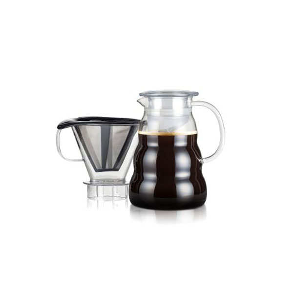 Cafetière filtre permanent et maille inox 1L - Melior