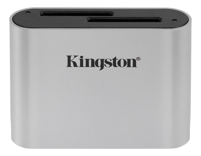 kingston USB3.2 Gen1 Workflow Dual-Slot SDHC/SDXC UHS-II Card Reader