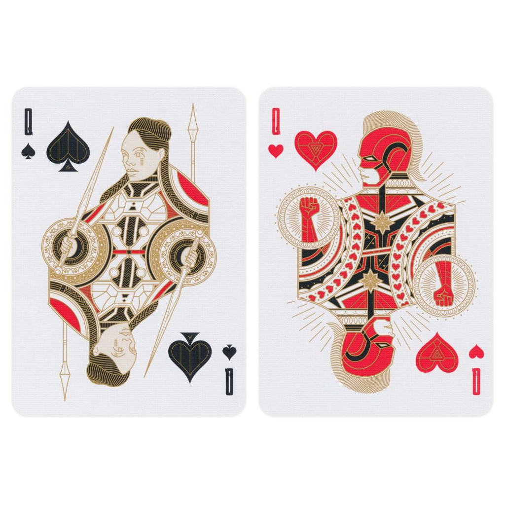 Cartes à jouer Theory11 - Avengers - Edition Verte