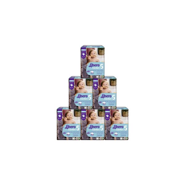 Libero Comfort Fraldas T5 Pack 6x24un