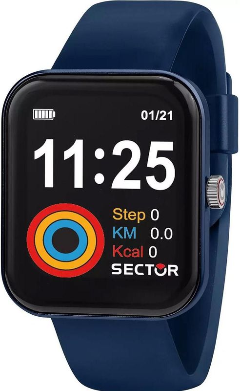 Sector - No Limits S-03 - Digitaal Horloge - Blauw - Heren