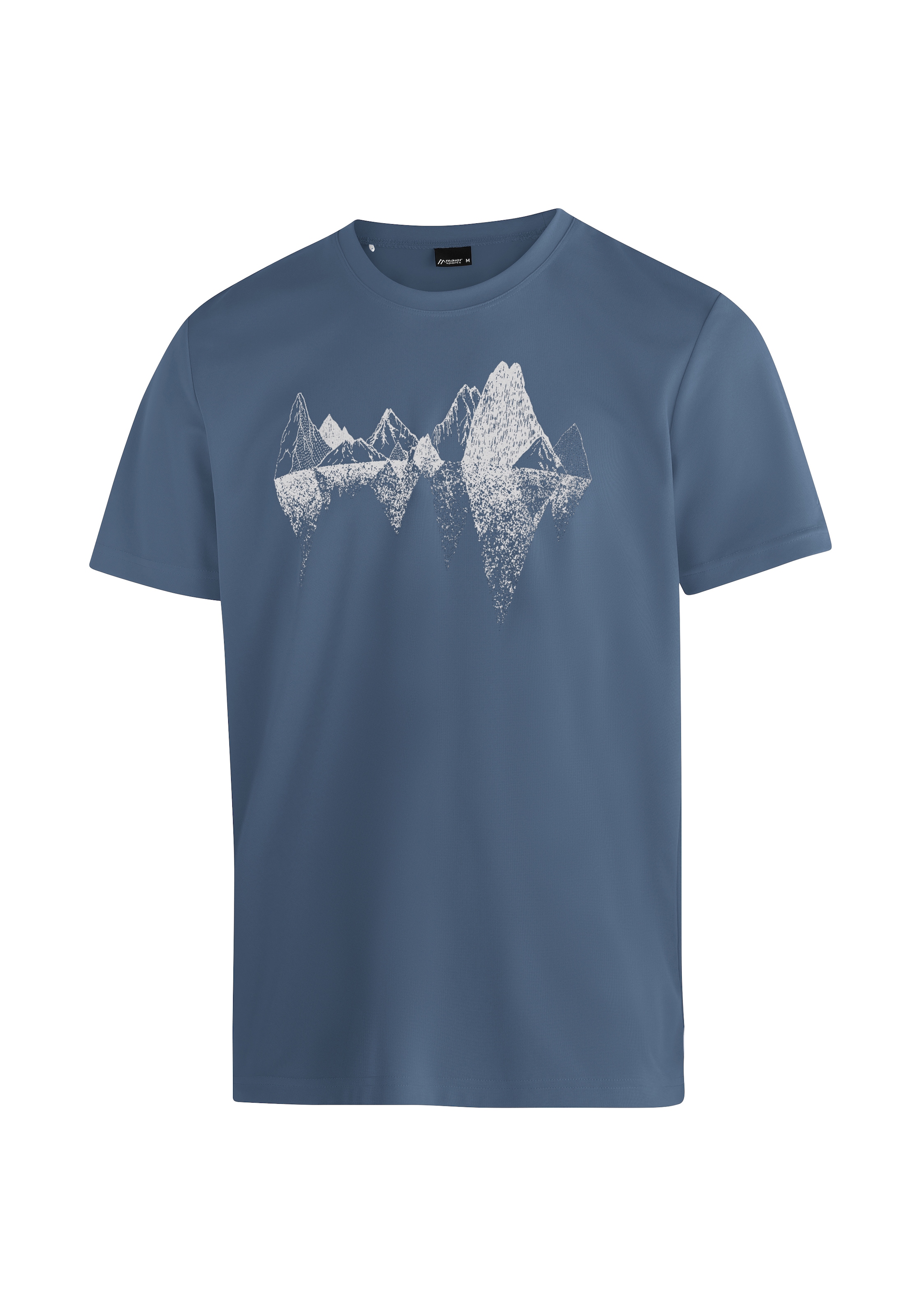 Maier Sports T-Shirt »Tilia Pique M« Herren Kurzarmshirt, leichtes Sommer Funktionsshirt, Rundhals, Reg Fit