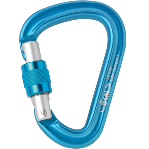 Mousqueton escalade BEAL BE SAFE BLUE