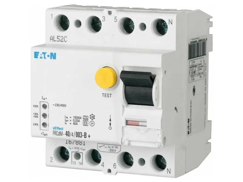 Eaton FRCDM-63/4/003-G/B, Reststrøm enhed, 10000 A, IP20