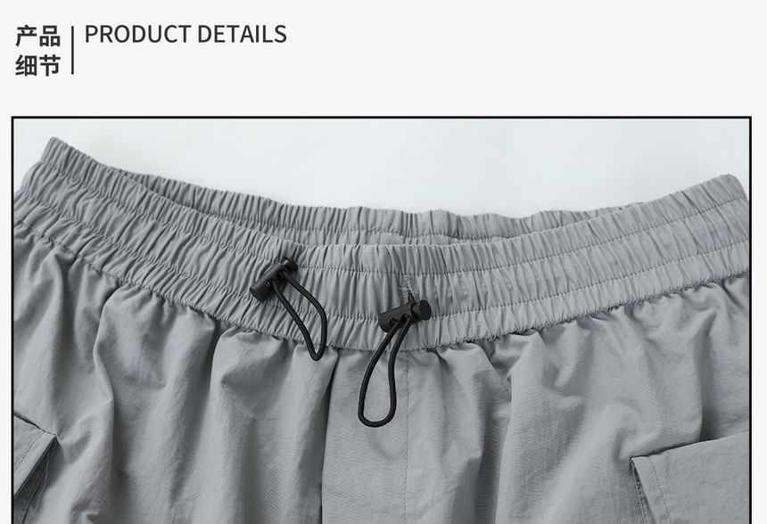 Banash - Cargoshorts met middelhoge taille